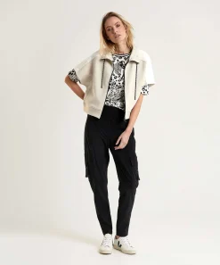 Marc Cain Sports Oversized Sweatvestje Two-Tone
