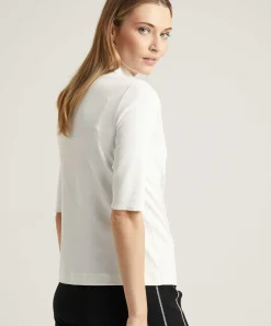 Marc Cain Sports Poloshirt Ribjersey Panterprint