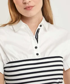 Marc Cain Sports Poloshirt Blouse Strepen