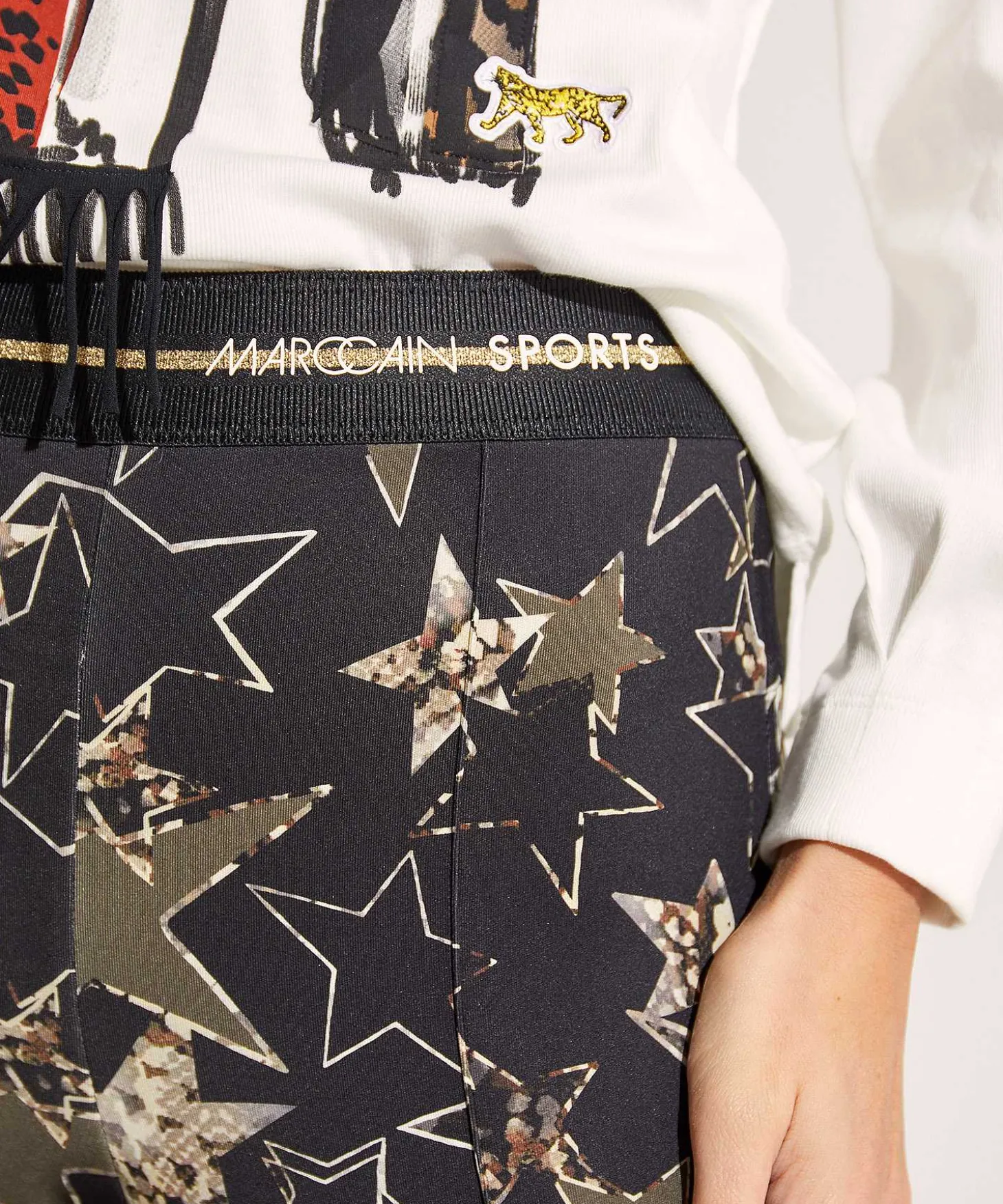 Marc Cain Sports Scuba Broek Ster Print