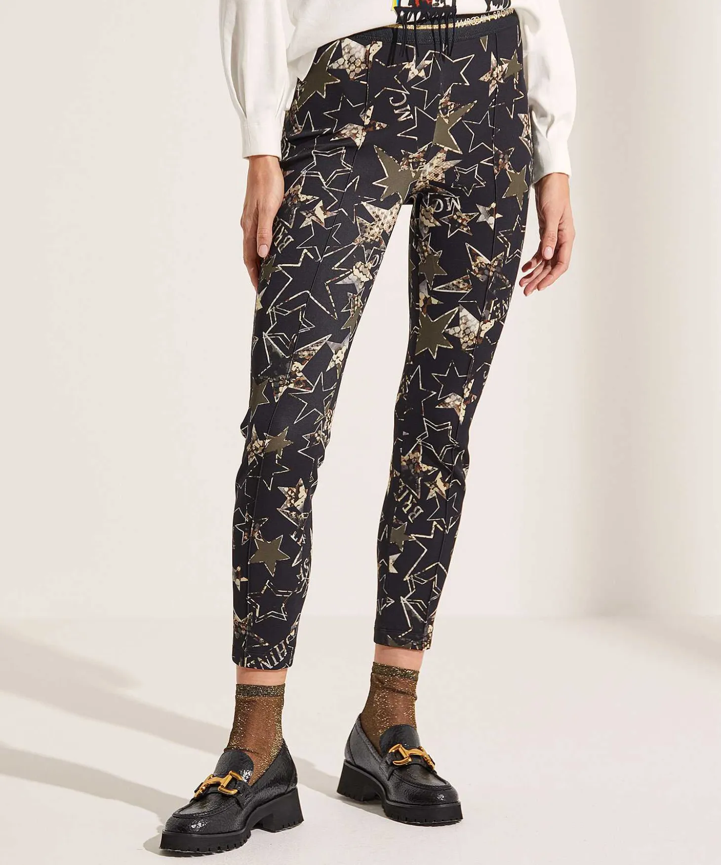 Marc Cain Sports Scuba Broek Ster Print