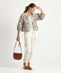 Marc Cain Sports Shirt Korte Mouw Rib