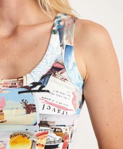 Marc Cain Sports Singlet Fotoprint