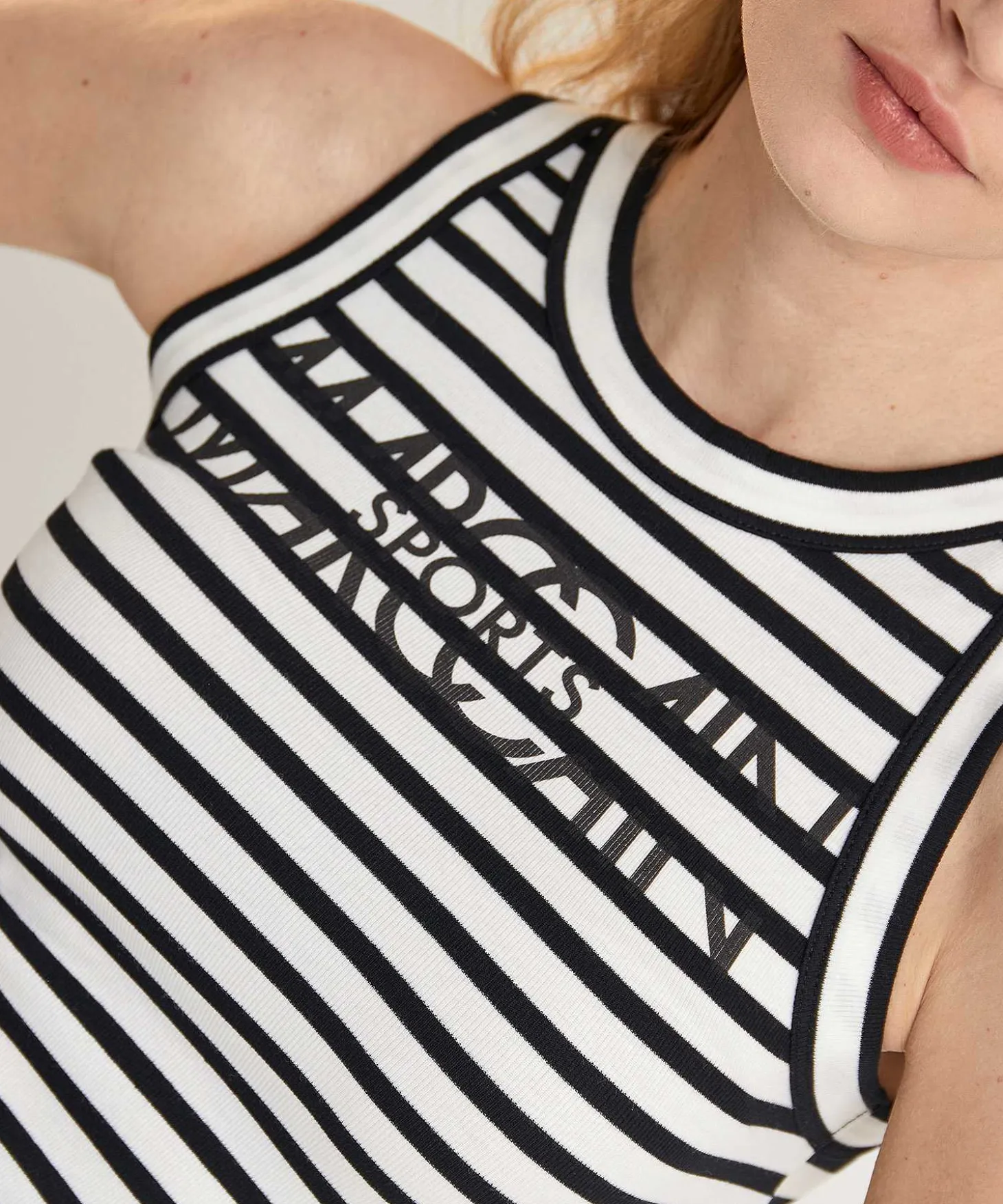 Marc Cain Sports Singlet Strepen