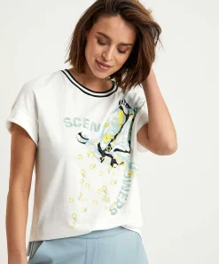 Marc Cain Sports T-Shirt Libelleprint