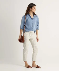 Moscow Soft Denim Blouse Jordy