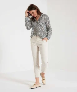 No Man's Land Blouse Paisleyprint