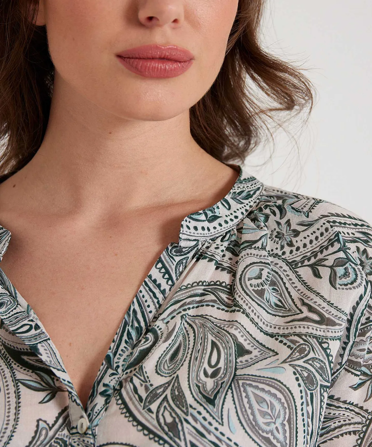 No Man's Land Blouse Paisleyprint