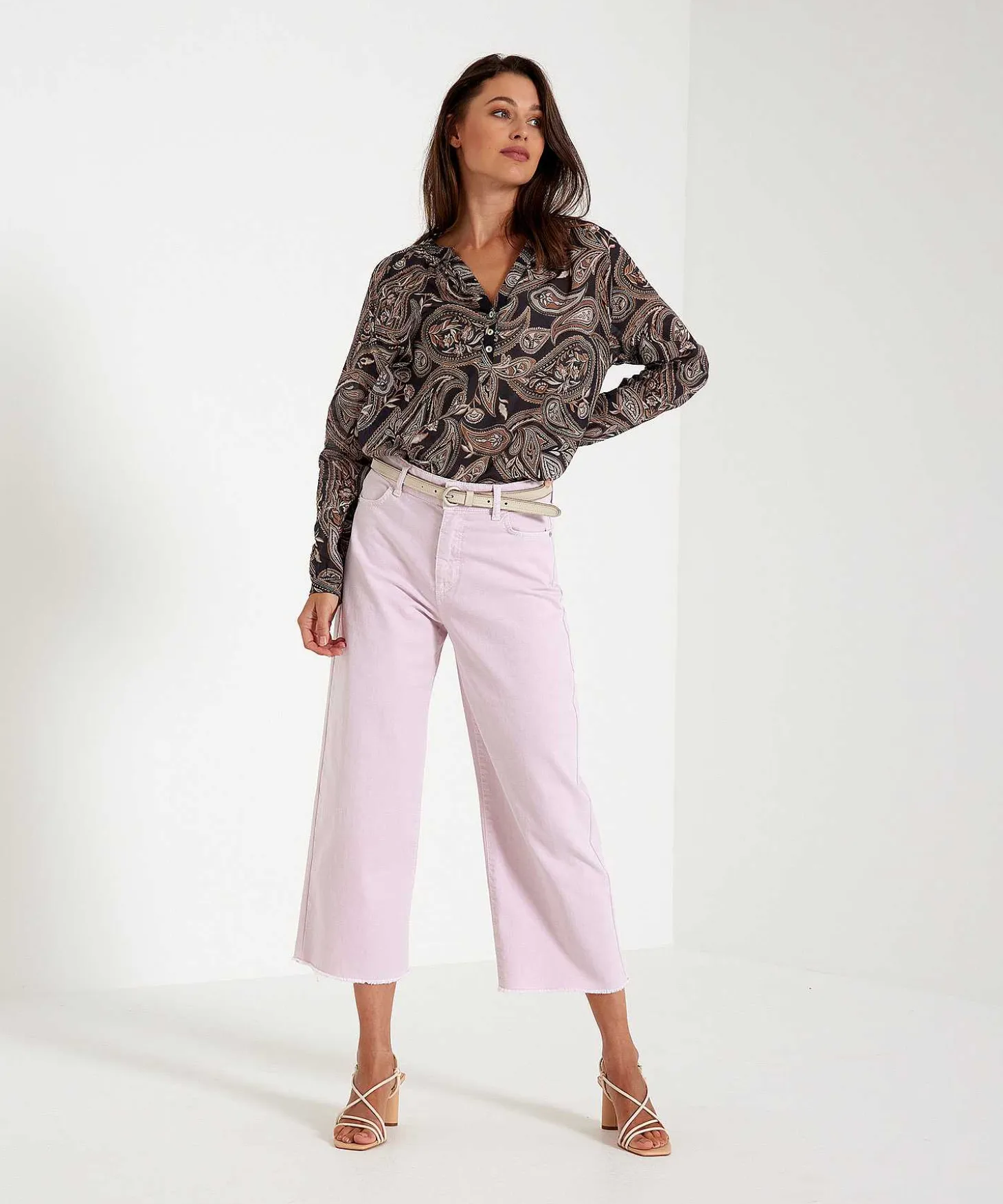 No Man's Land Blouse Paisleyprint