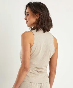 No Man's Land Overslag Top Met Lurex
