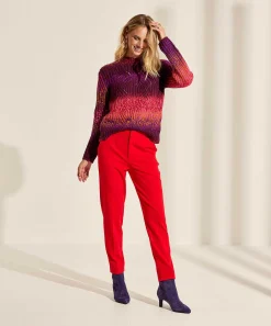 Oui Ajour Knit Trui