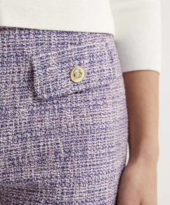Oui Kick Flare Boucle Broek