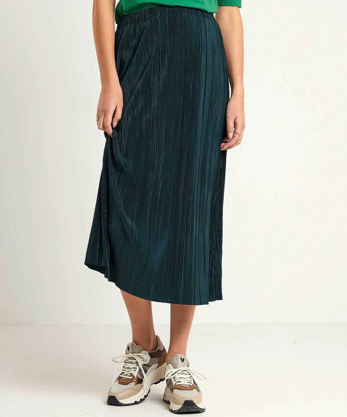 Oui Silky Plisse Rok