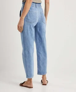 Raffaello Rossi Cropped Paperbag Jeans Riana