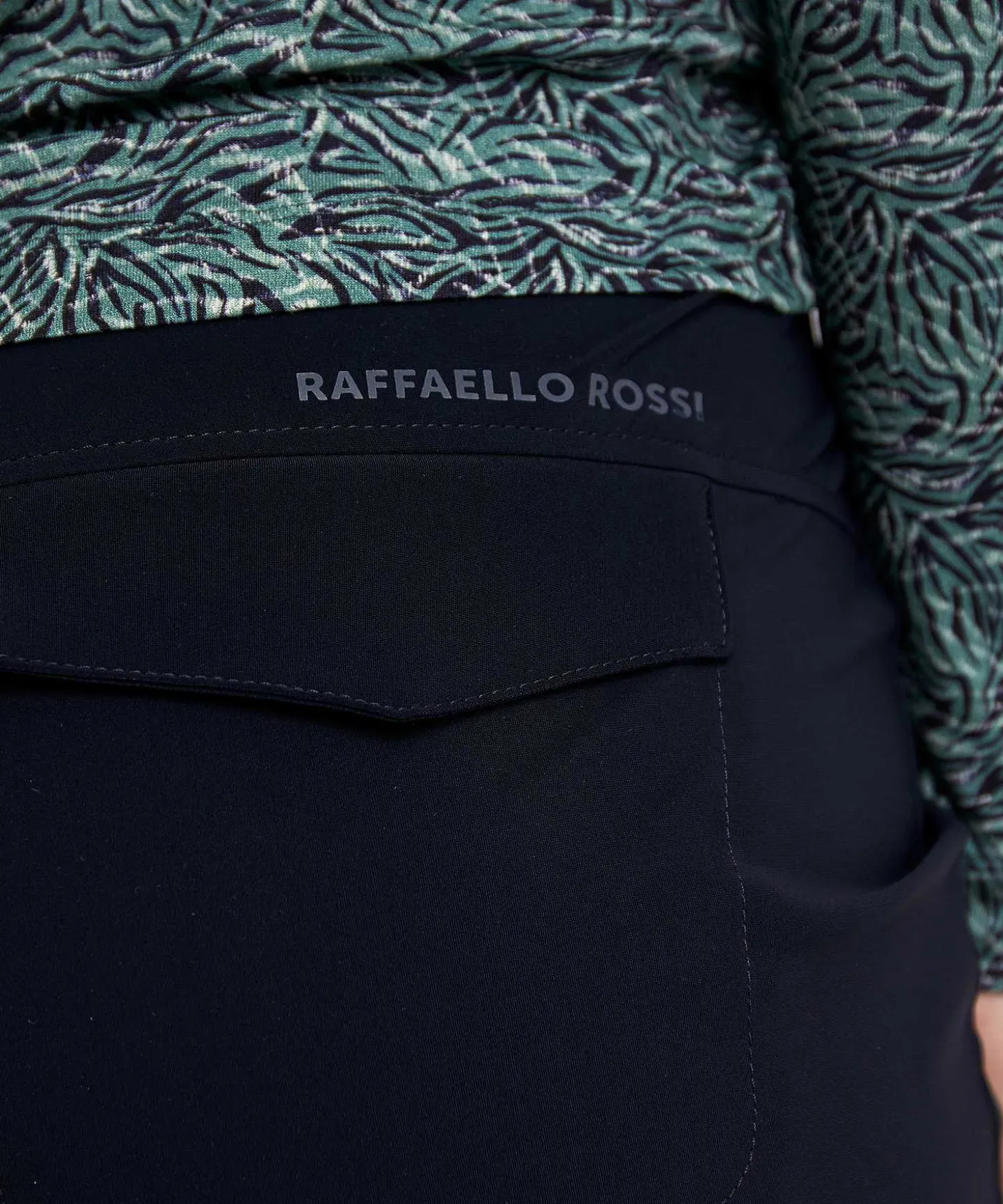 Raffaello Rossi Relaxed Fit Travelstof Broek Ira