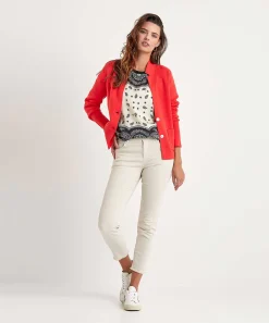 Raffaello Rossi Slim Fit 7/8 Broek Amal