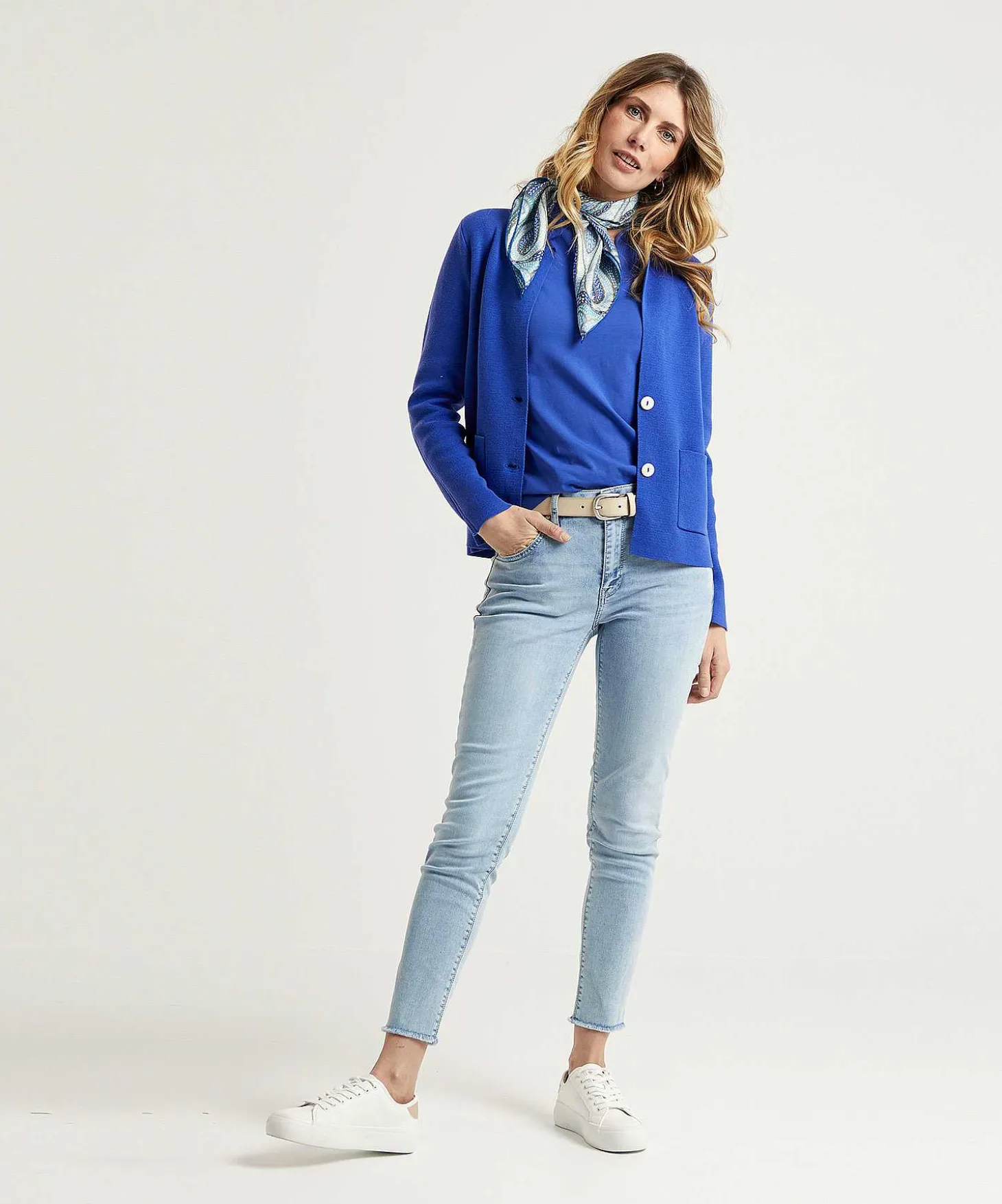 Raffaello Rossi Slim Fit 7/8 Jeans Amal