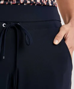 Raffaello Rossi Straight Fit Travelstof Broek Candice
