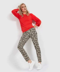 Rosner Jeans Audrey Animalprint
