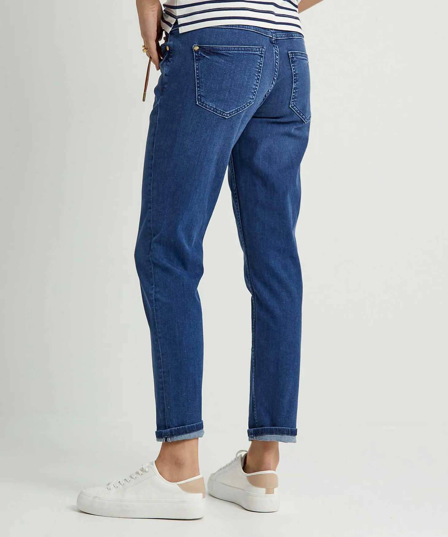 Rosner Loose Fit Jeans Met Ceintuur Masha