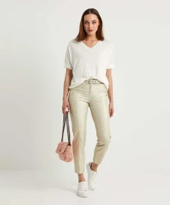 Rosner Metallic Cargo Broek Antonia