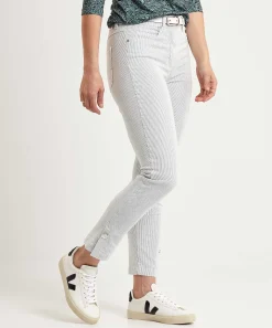Toni Cropped Broek Streepje Be Loved