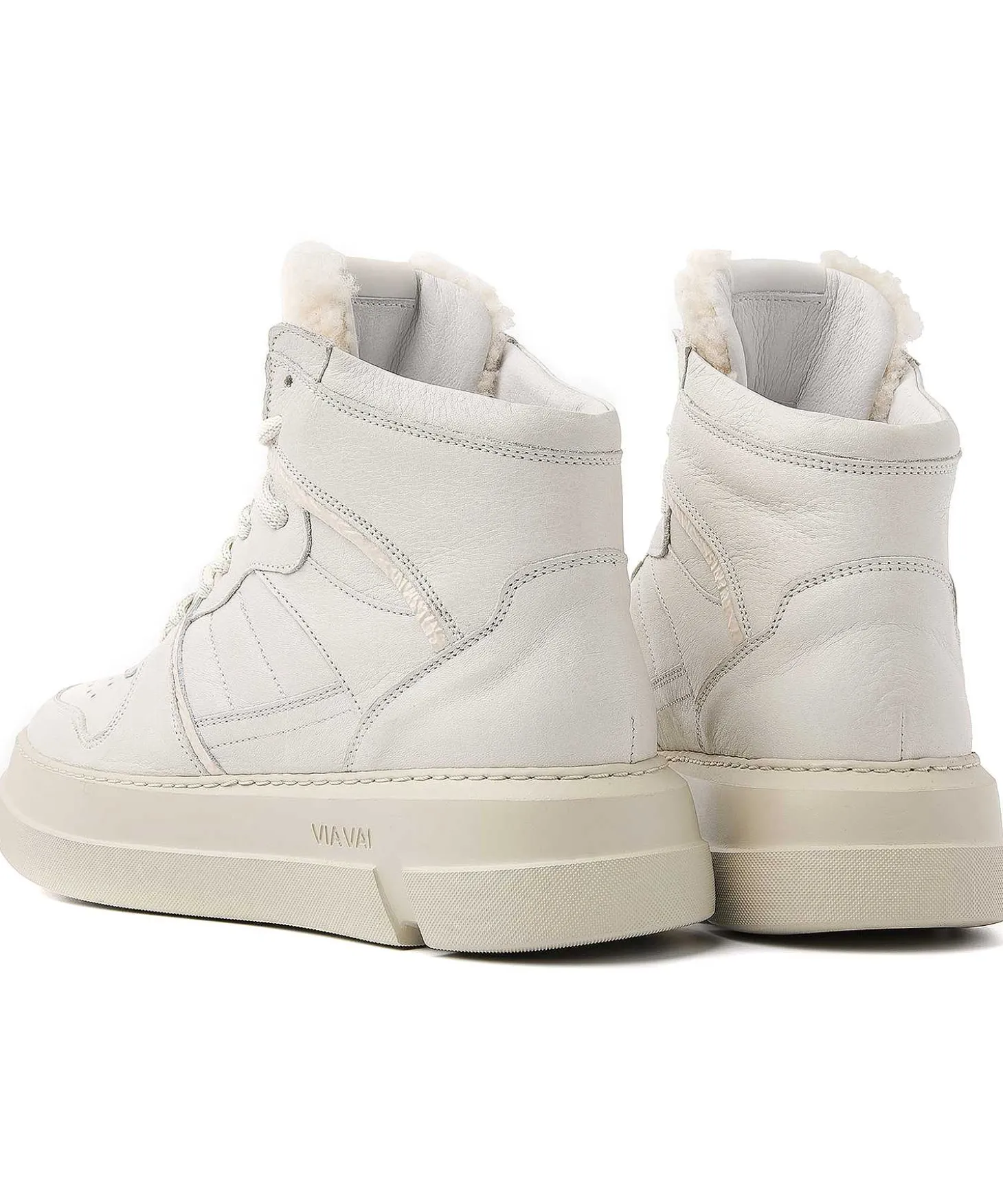 Via Vai Hoge Sneaker Blue Matt