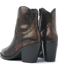 Via Vai Korte Cowboylaars Metallic Mara Denver