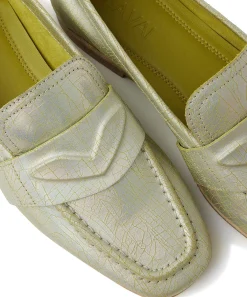Via Vai Metallic Loafer Chiara Ray